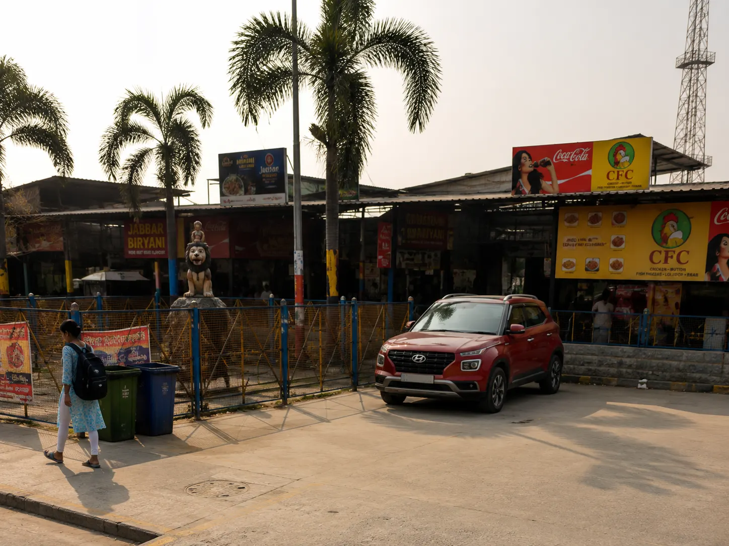 Civil development work near Salt Lake, Kolkata